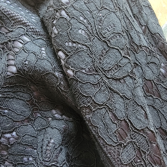 Trac halter top Lace Navy blur Sleeveless Skater Dress 1 XL - Picture 11 of 14